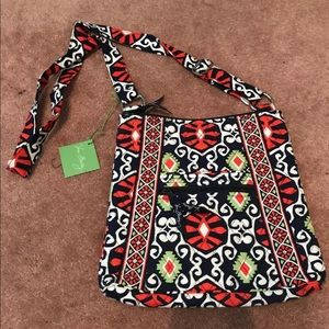Vera Bradley Hipster Crossbody Bag In Sun Valley